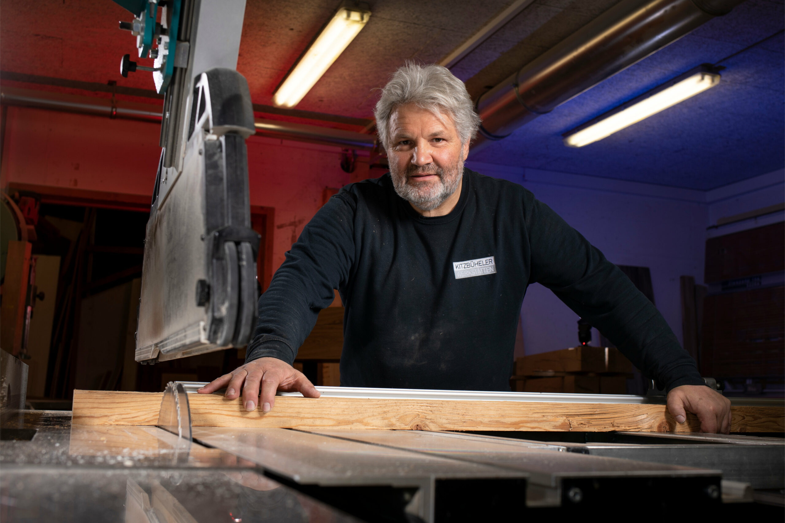 Erfolgreicher Unternehmer in der Holzbranche